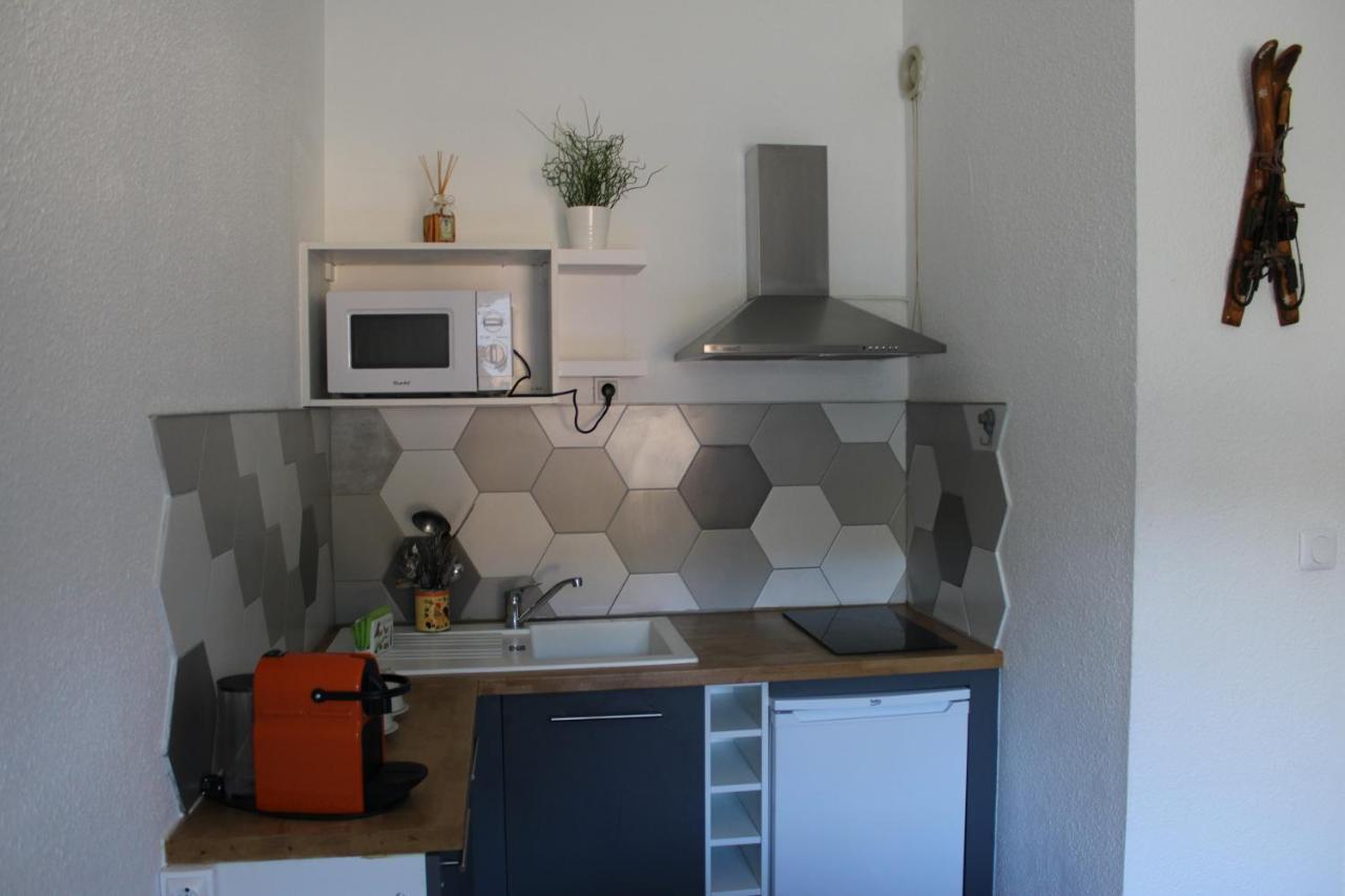 Studio Isard, Wifi Et Parking Gratuit, Navette Gratuite Au Pied De La Residence, Possibilite Forfait Menage Et Location Linge De Lit Et Toilette, A 10 Minutes A Pied Du Centre Ville Font-Romeu-Odeillo-Via Kültér fotó